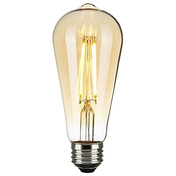 【美品】Bright Light ME + Satco S9579 Medium Light Bulb in Light Finish, 5.38 inches